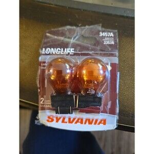 Sylvania LongLife 3757A 26.9W 8W Two Bulbs Front Turn Signal Replace Stock OE